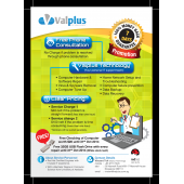 A5 Flyer, 4C x 0C, 105gsm x 10k